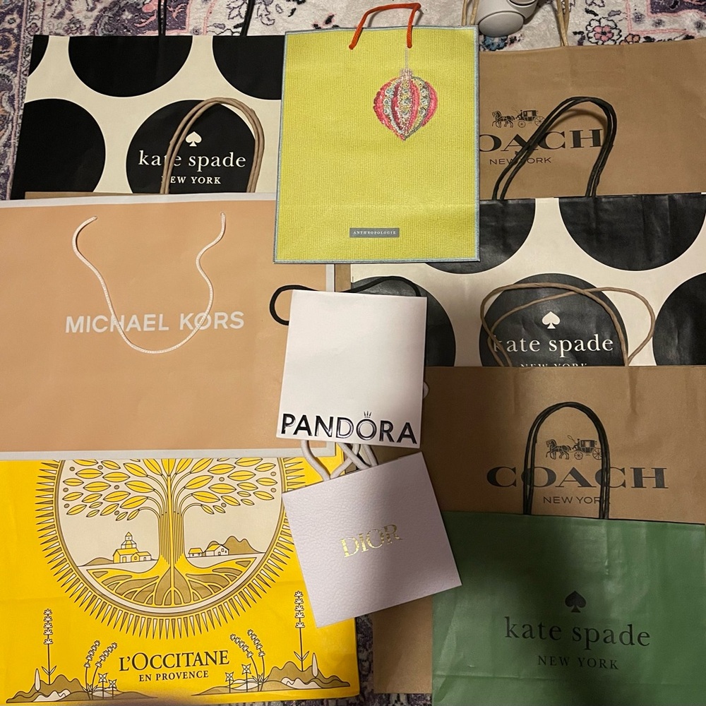 Jo Malone Cream and Black Gift Bag